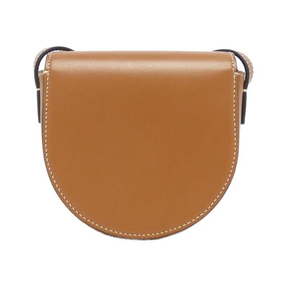 CELINE Mini Besace Cuir Triomphe Shoulder Bag Black Calfskin Leather - Picture 2 of 8